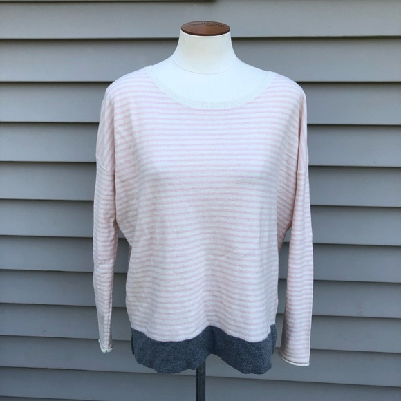 Joie Igraine Wool Cashmere Stripe Sweater Small - Picture 1 of 7